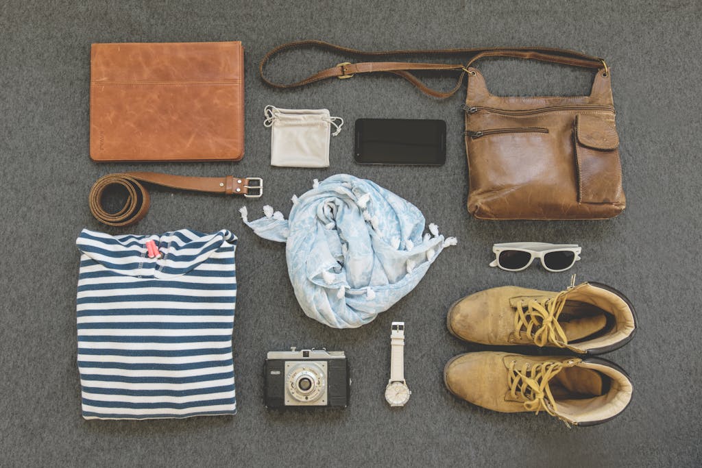 Roupas de verão para sua mochila de viagens